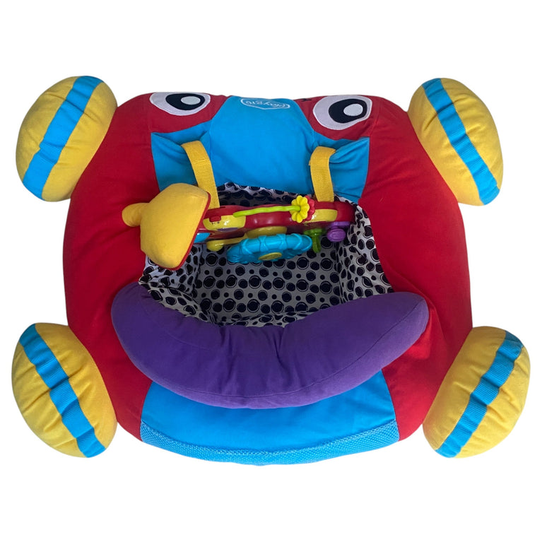 Playgro Music & Lights Comfy Car Playgym- Red