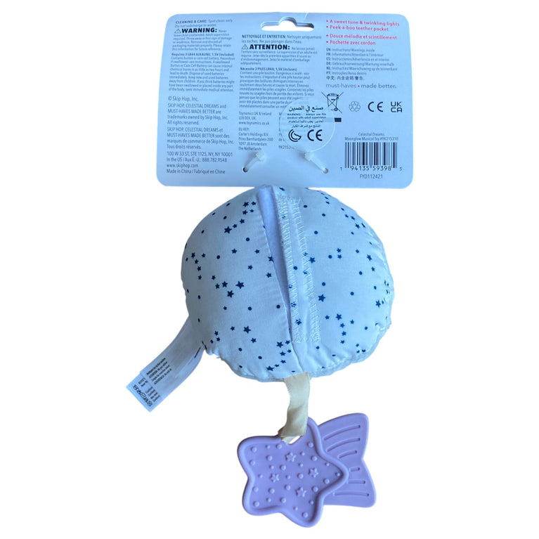 Skiphop Celestial Dreams Moonglow Musical Toy