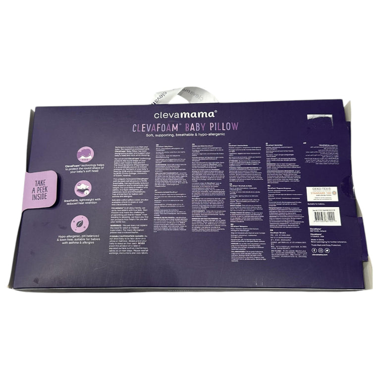 Clevamama ClevaFoam Baby Pillow