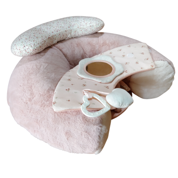 Mamas & Papas Welcome to the World Sit & Play Bunny Interactive Seat - Pink