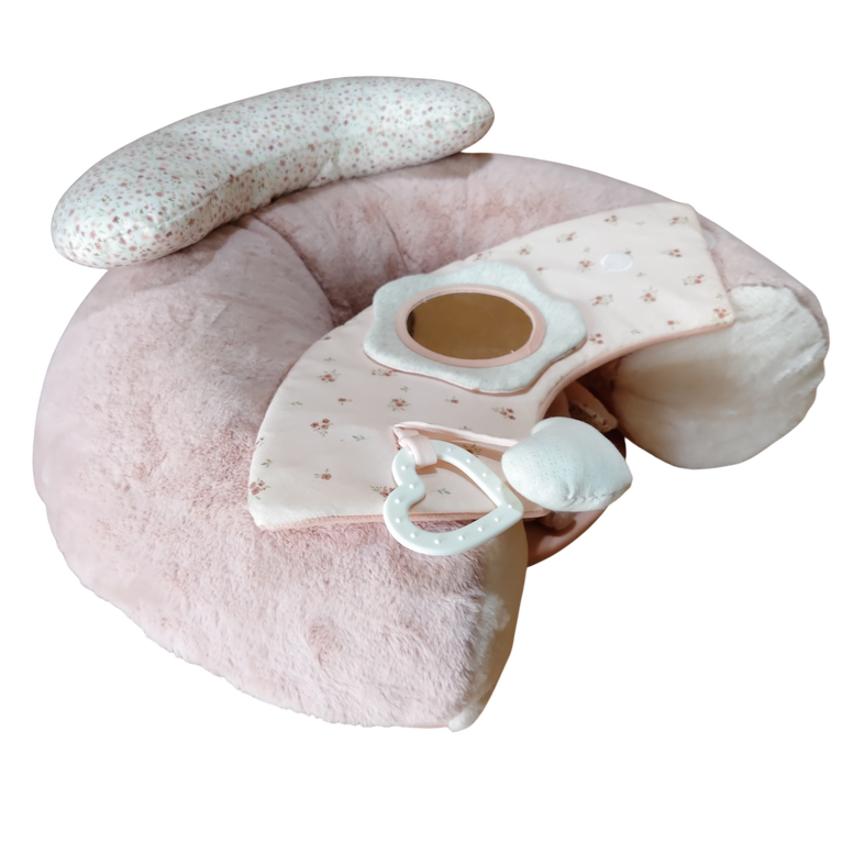 Mamas & Papas Welcome to the World Sit & Play Bunny Interactive Seat - Pink