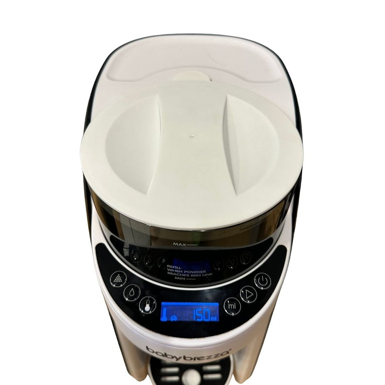 Baby Brezza Formula Pro Advanced Dispenser + Replacement Funnel, Container, Water Tank, Stirring Wheel & Drip Tray