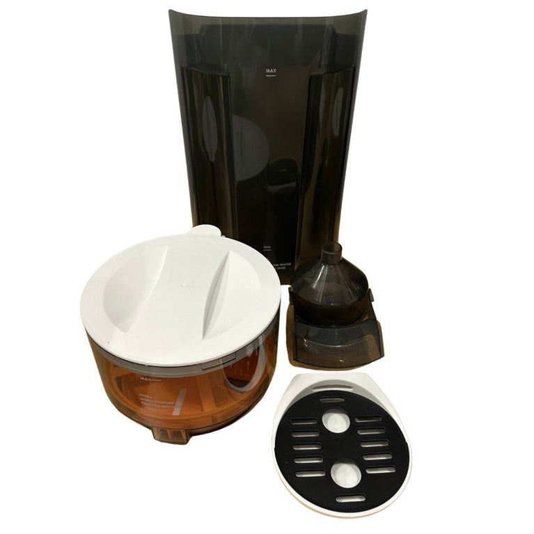 Baby Brezza Formula Pro Advanced Dispenser + Replacement Funnel, Container, Water Tank, Stirring Wheel & Drip Tray