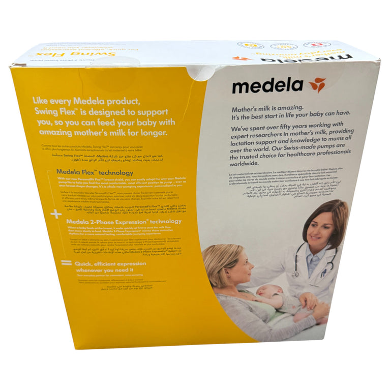 Medela Swing Flex Single Electric Breast Pump Bundle