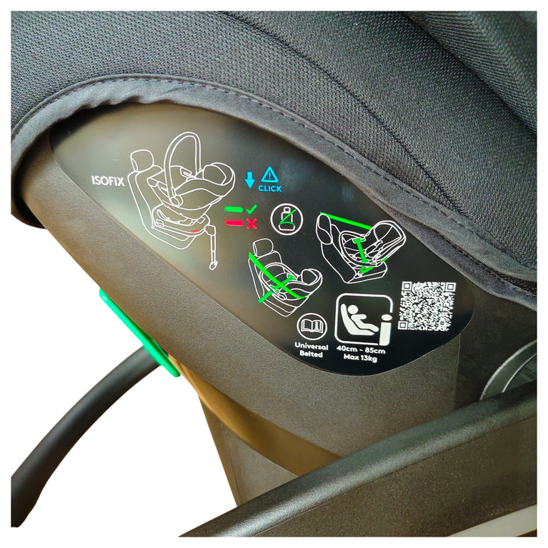 Silver Cross Dream Isize Car Seat-Black