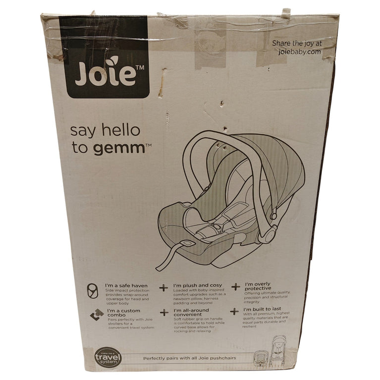 Joie-Gemm-Infant-Car-Seat-w/-Car-Seat-Adapter-Sandstone-1-14