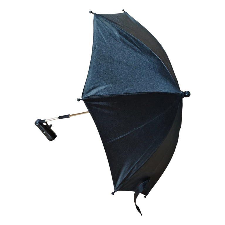 Moon-Waterproof-Baby-Stroller-Umbrella-With-Adjustable-Arm-Black-1-4