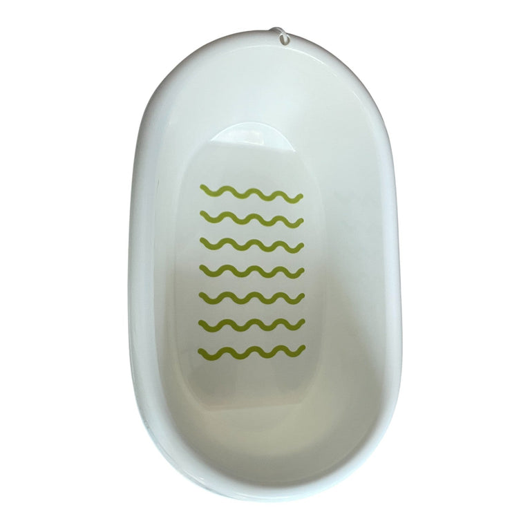 IKEA-LÄTTSAM-Baby-Bath-Tub-White-/-Green-2-1