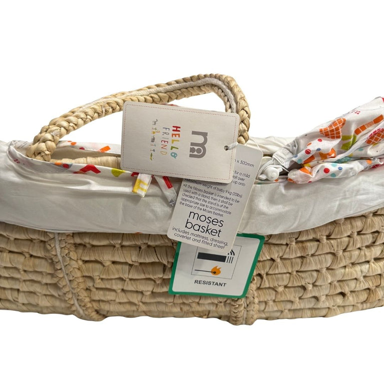 Mothercare Hello Friends Moses Basket
