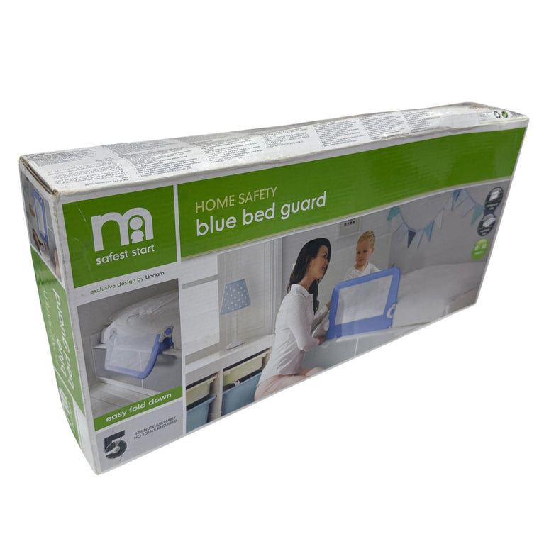Mothercare Soft Folding Bed Guard - Blue