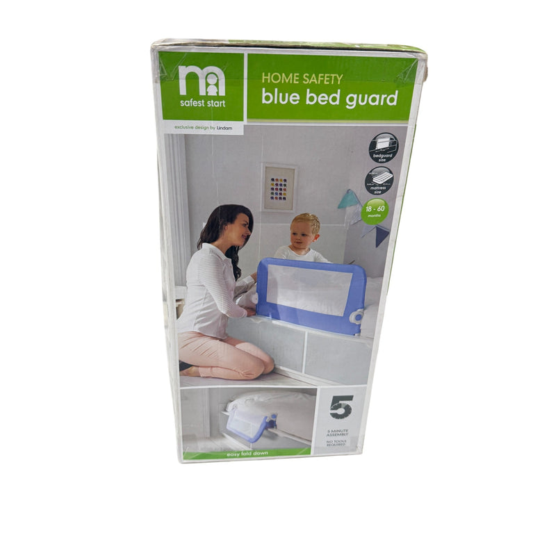 Mothercare Soft Folding Bed Guard - Blue