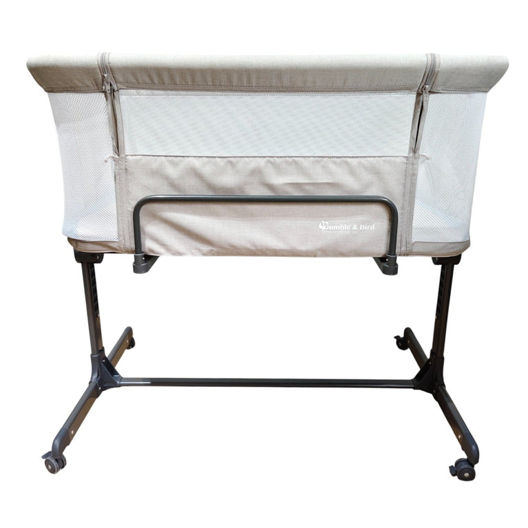 Bumble-&-Bird-Baby-Bedside-Bassinet-Cream-1-3