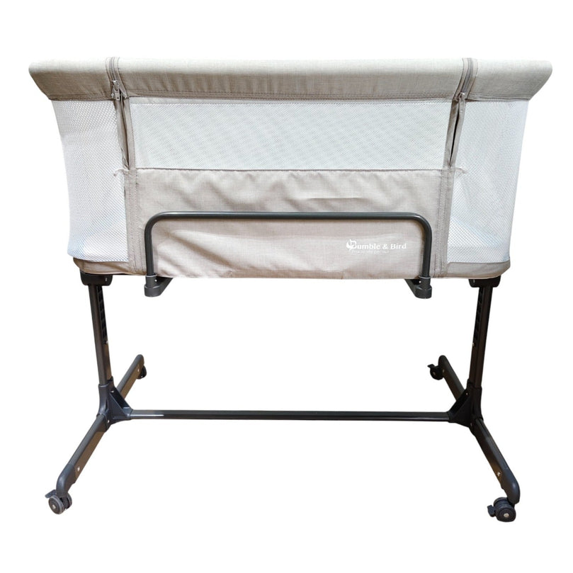 Bumble-&-Bird-Baby-Bedside-Bassinet-Cream-1-3