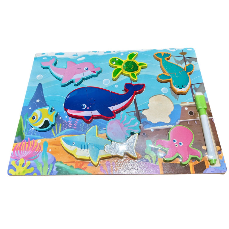 Sea-Life-Wooden-Chunky-Puzzle-1-2