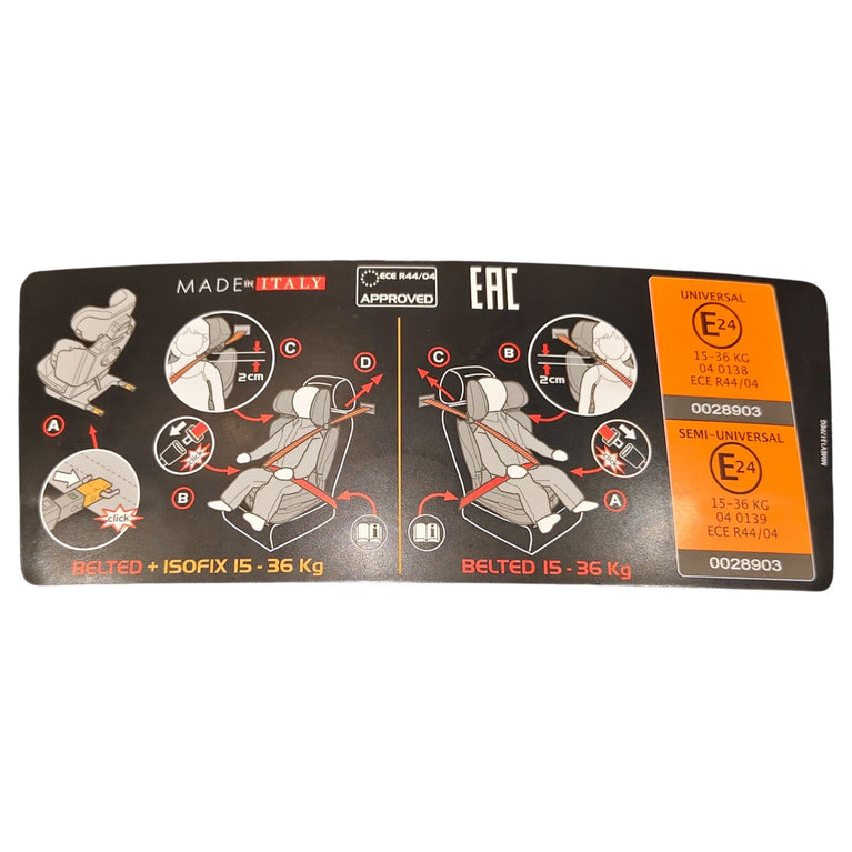 Peg-Perego-Viaggio-2-3-Flex-Forest-Car-Seat-Black/Grey-(2018)-3-10