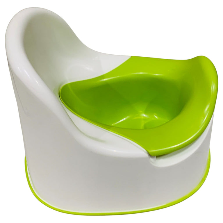 IKEA-Children's-Potty-Seat-White/Green-1-4