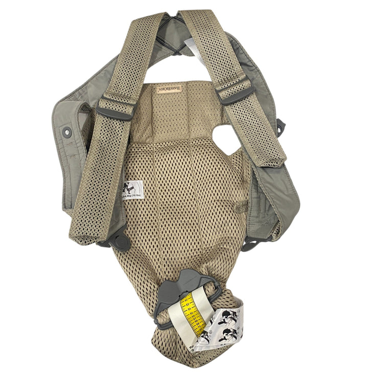 BabyBjörn Baby Carrier Mini 3D Mesh - Grey Beige