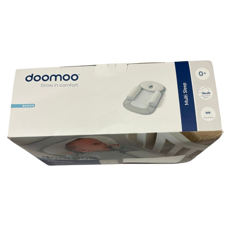Doomoo Basics Multi Sleep Pod With Pillow - Grey