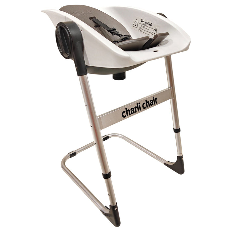 CharliChair-2-in-1-Baby-Shower-Chair-Brown/-White/Silver-1-1