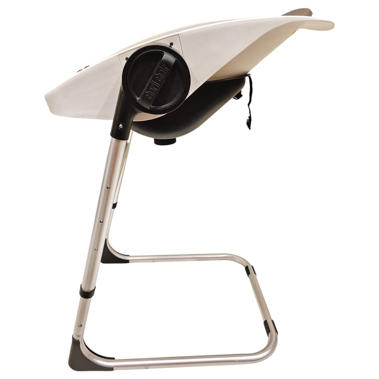 CharliChair-2-in-1-Baby-Shower-Chair-Brown/-White/Silver-1-4