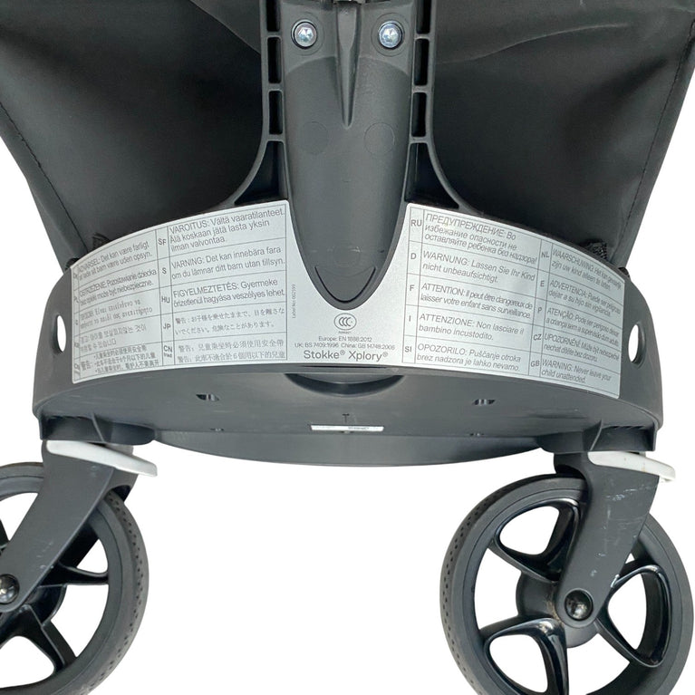 Stokke V6 xplory Stroller and Bassinet - Grey-1-8