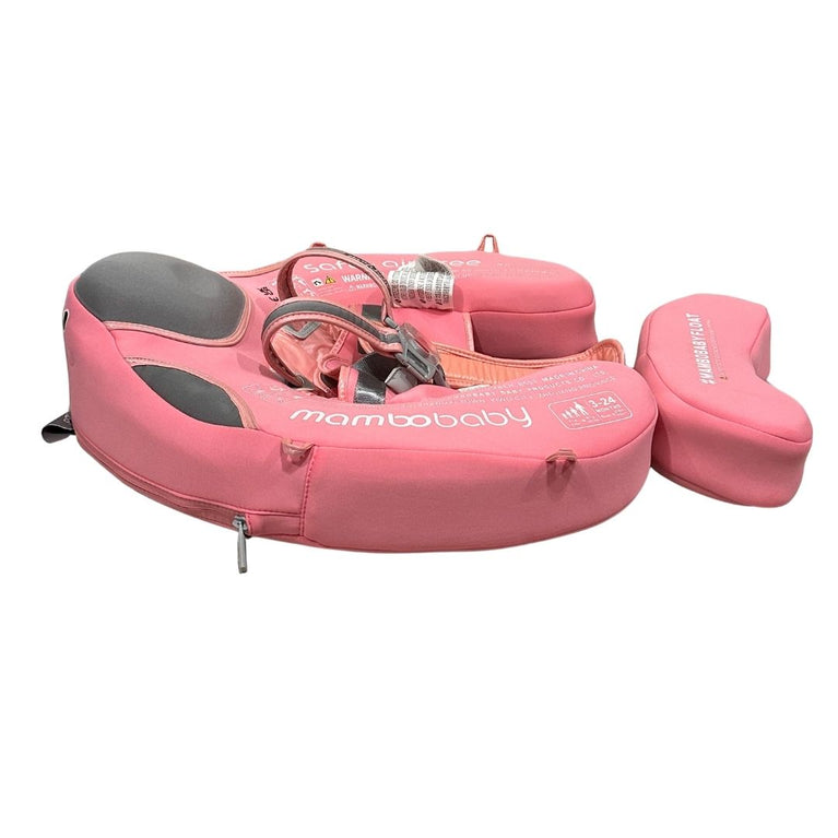Mambobaby-Float-Deluxe-with-Canopy-and-Tail-Flamingo-Pink-1-5