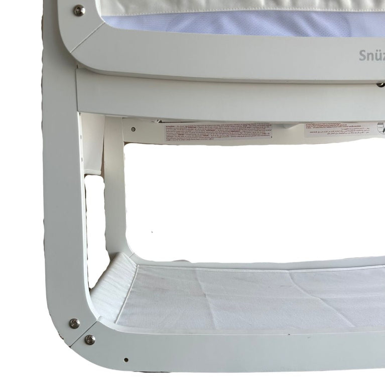 Snuz SnuzPod 4 Crib with 2 Fitted Sheets - White