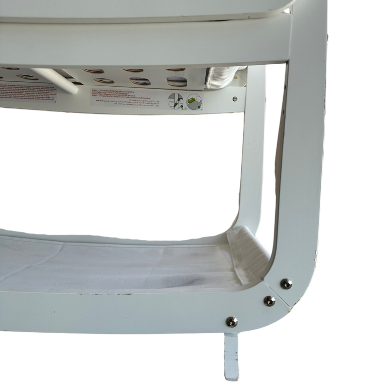 Snuz SnuzPod 4 Crib with 2 Fitted Sheets - White