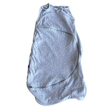 Snuz SnuzPouch Sleeping Bag 1 Tog - 0-6M - White Spots