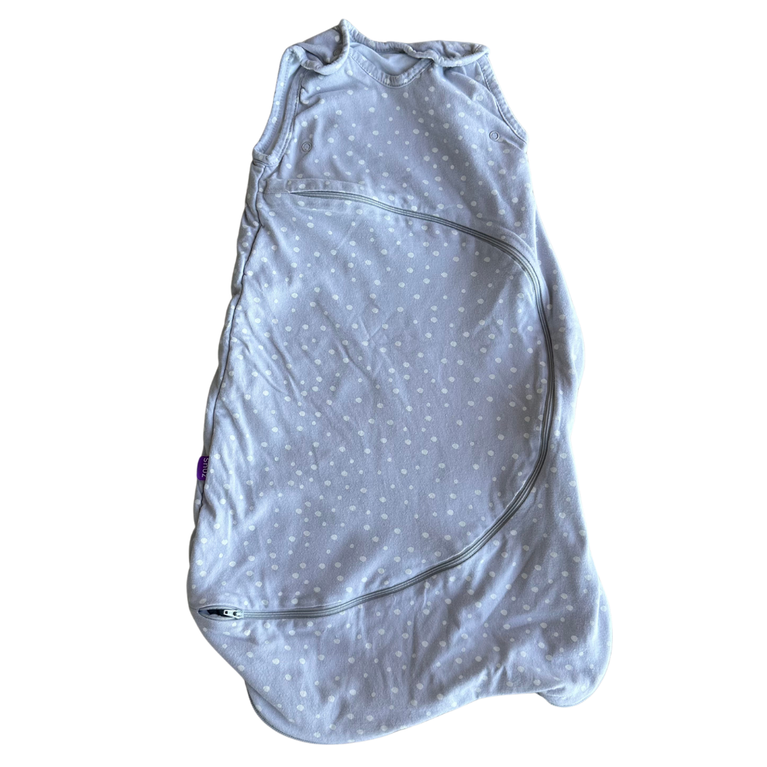 Snuz SnuzPouch Sleeping Bag 1 Tog - 0-6M - White Spots