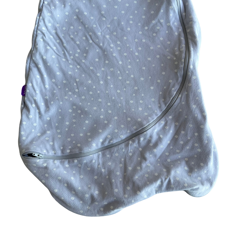 Snuz SnuzPouch Sleeping Bag 1 Tog - 0-6M - White Spots