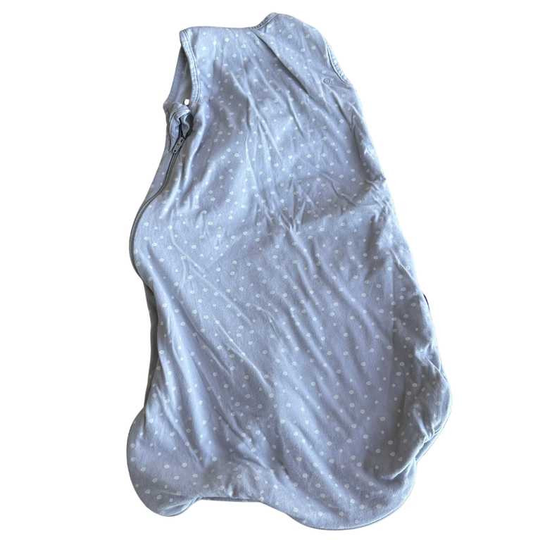 Snuz SnuzPouch Sleeping Bag 1 Tog - 0-6M - White Spots