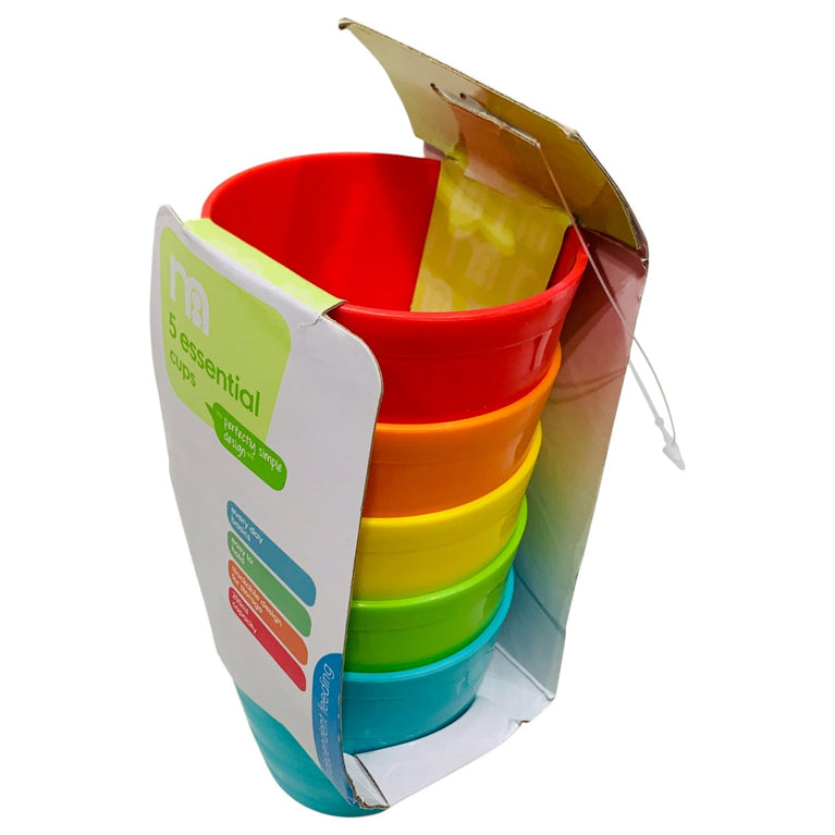 Mothercare-Essential-Cups-Pack-of-5-Multicolor-1-2