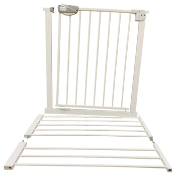 RuiHhome-Auto-Close-Safety-Baby-Gate-White-2-2