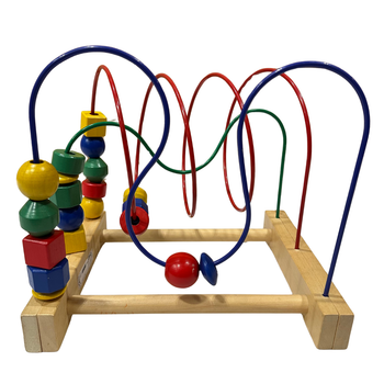 IKEA MULA Bead Roller Coaster Toddler Toy