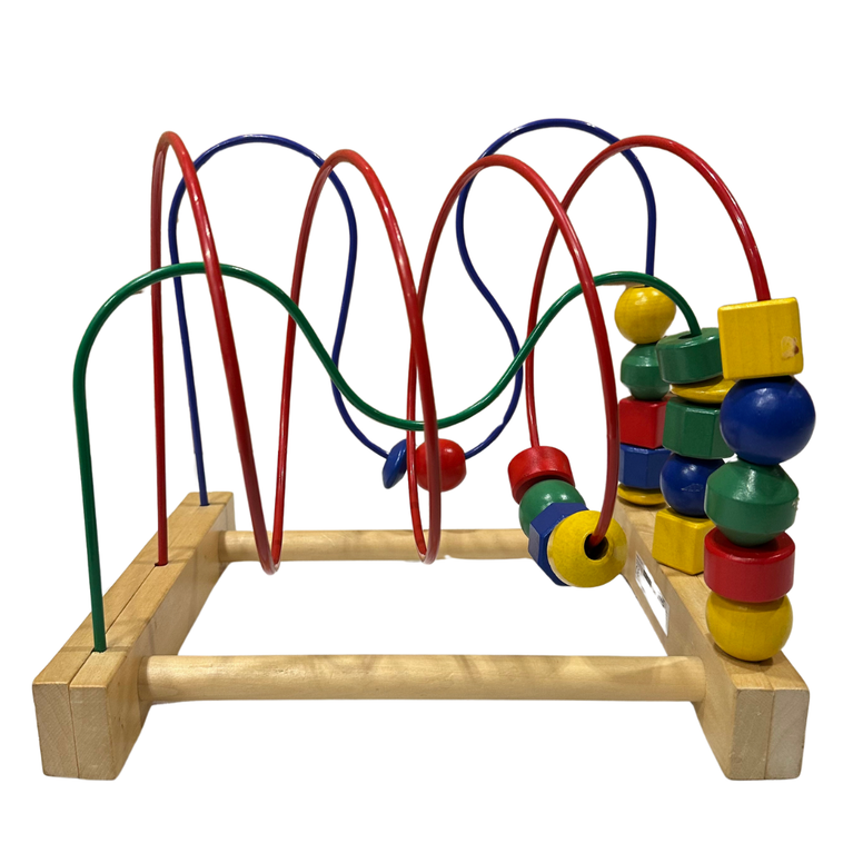 IKEA MULA Bead Roller Coaster Toddler Toy