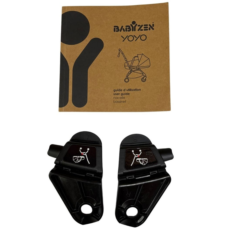 Babyzen YOYO2 Portable Bassinet with Adapters - Toffee