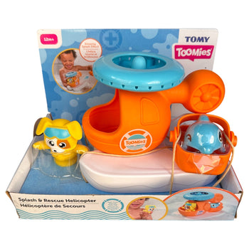 Tomy-Toomies-Splash-&-Rescue-Helicopter-Bath-Toy-Orange-1-2