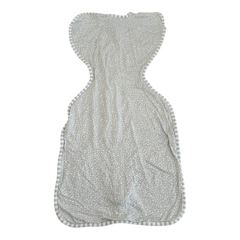 Love To Dream Swaddle Up Bamboo - Small (3.5-6 kg) 1 TOG - Grey Dots