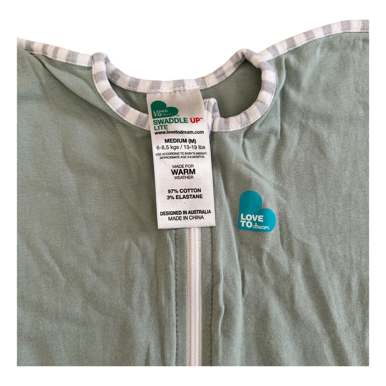 Love To Dream Swaddle Up Lite Sleeping Bag - Medium (6-8.5 kg) - Olive