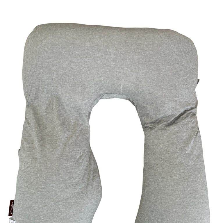 Momcozy Pregnancy Pillows for Sleeping, U Shaped - Grey