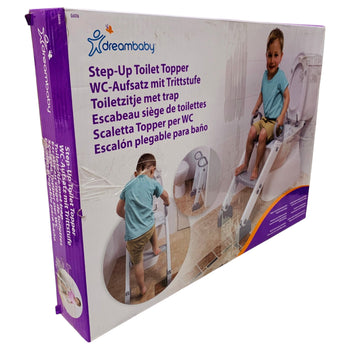 Dream-Baby-Step-Up-Toilet-Topper---Grey/White-1-2