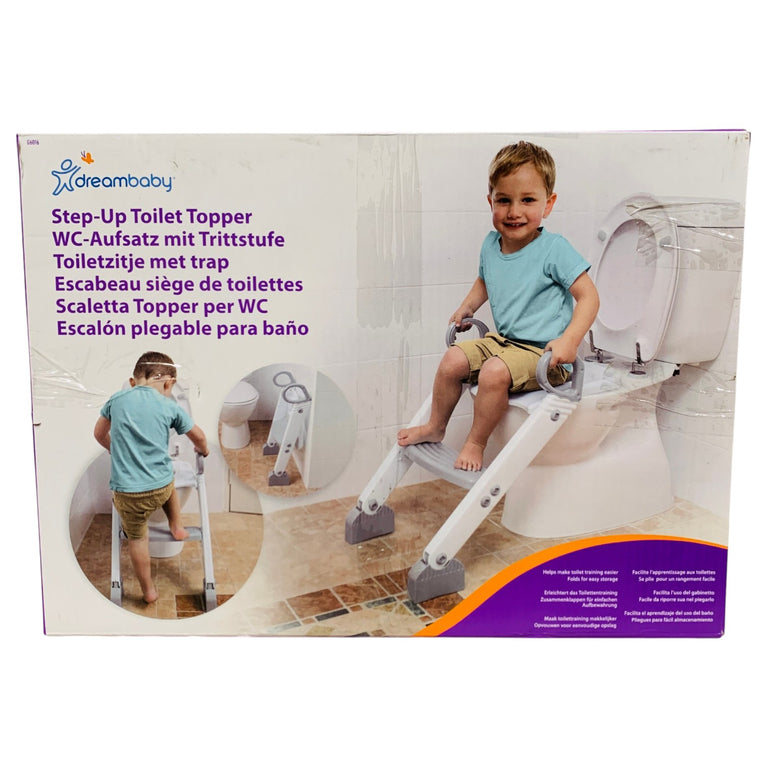 Dream-Baby-Step-Up-Toilet-Topper---Grey/White-1-3