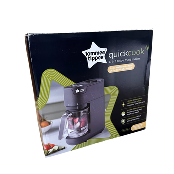 Tommee Tippee Quick Cook 6-in-1 Baby Food Maker - Black - 500 ml