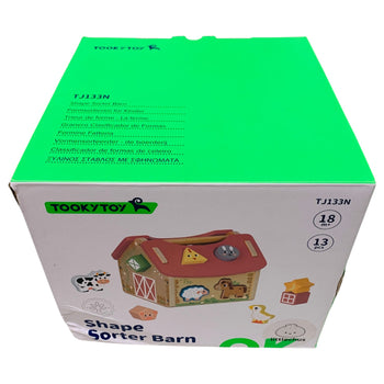 Little Chus Shape Sorter Barn