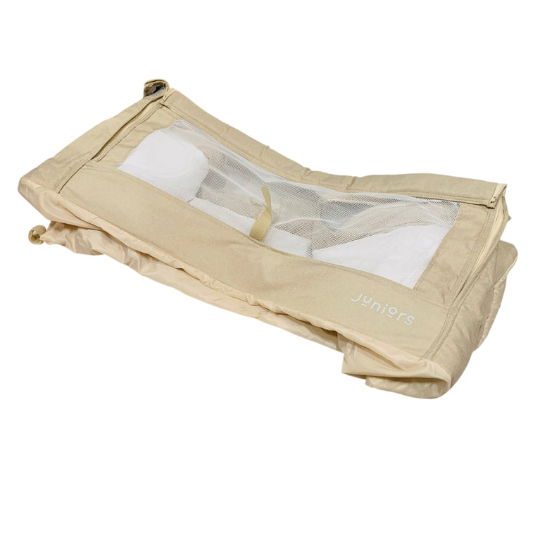 Juniors-Peyton-Adjustable-Side-Bassinet-with-Wheels-Beige-2-2