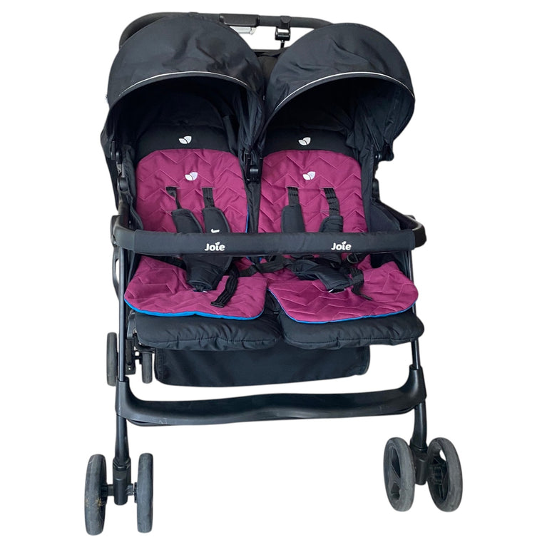 Joie-Aire-Twin-Stroller-Pink-and-Blue-1-2