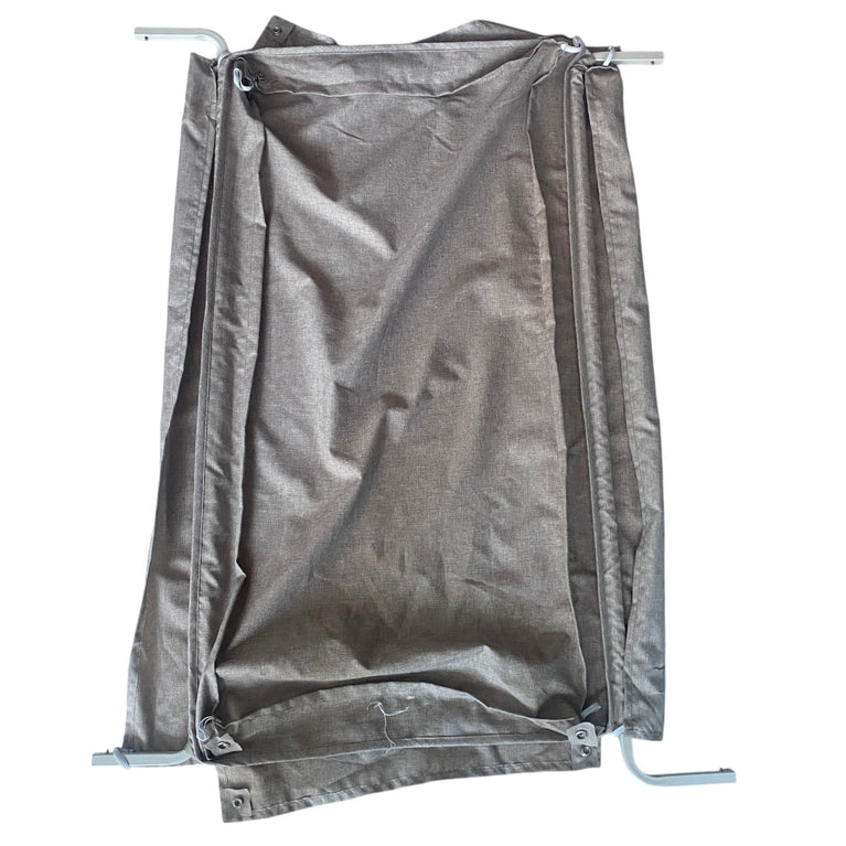 Giggles-Watson-Adjustable-Side-Bassinet-with-Glide-Function-Brown-2-5