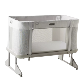 Chicco-Next2Me-Forever-Adjustable-Co-Sleeper-Crib-+-2-Sheets-Pack-Grey-6-1