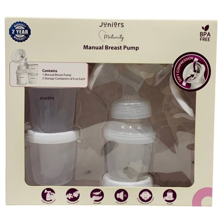 Juniors-Breastfeeding-Breast-Pump-with-Anti-Spill-Lid-White-1-2